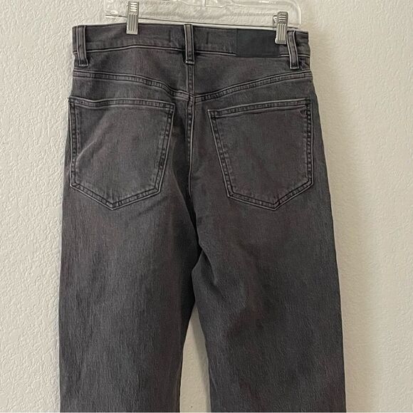Madewell NWT Tall 90s Straight Crop Jeans Size 30T in Benley Wash - Picture 11 of 14